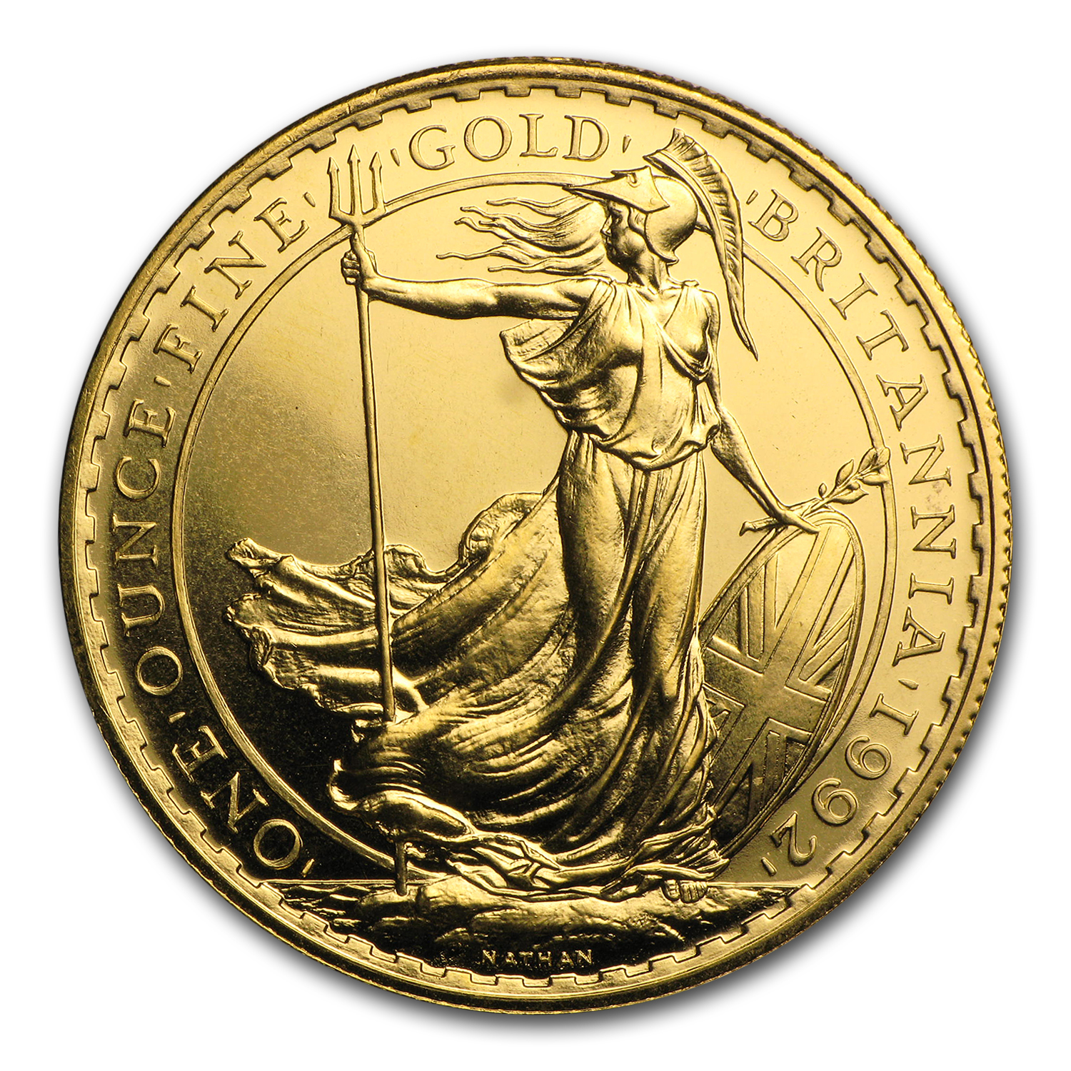 1992 Great Britain 1 oz Gold Britannia BU