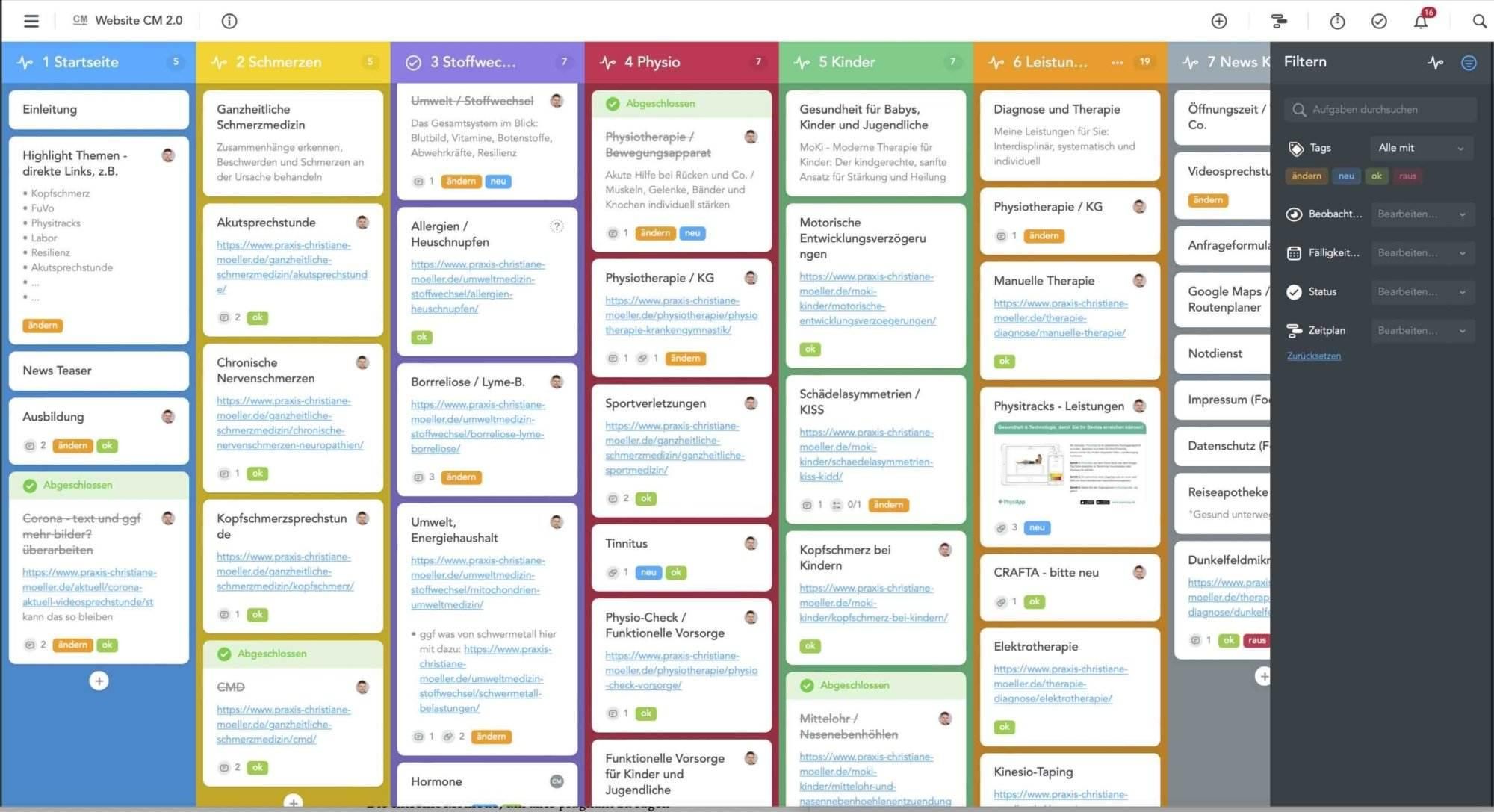 Projektmanagement-Tools: MeisterTask