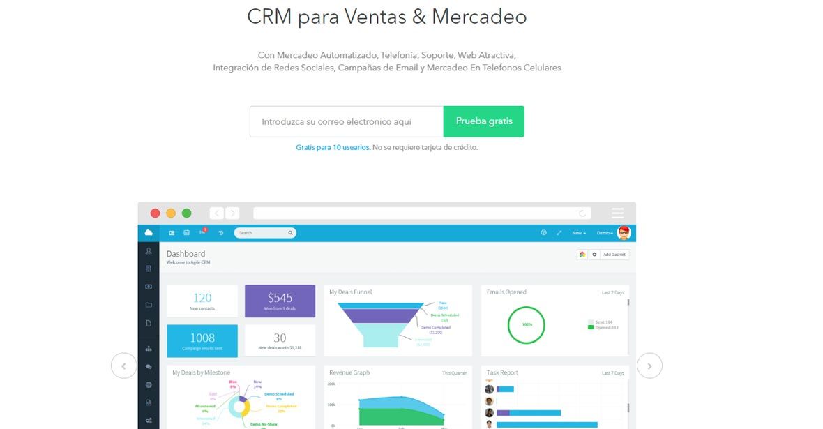 Software CRM AgileCRM