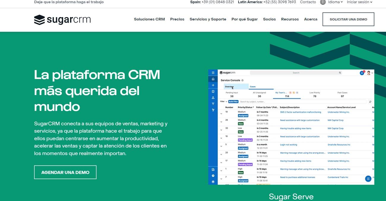 Software CRM SugarCRM