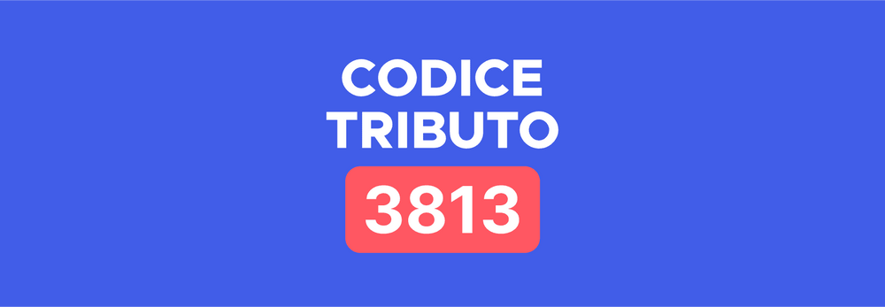 Codice tributo 3813