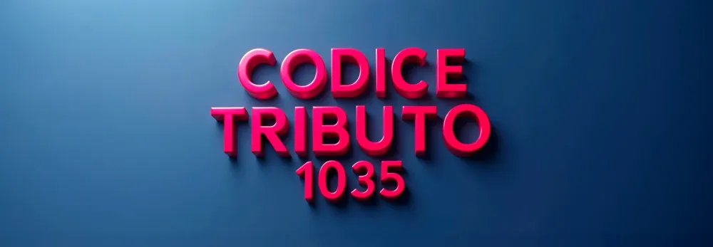 Codice tributo 1035: Cos’è