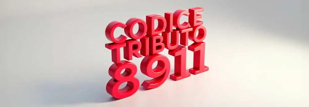 Codice tributo 8911: Come funziona