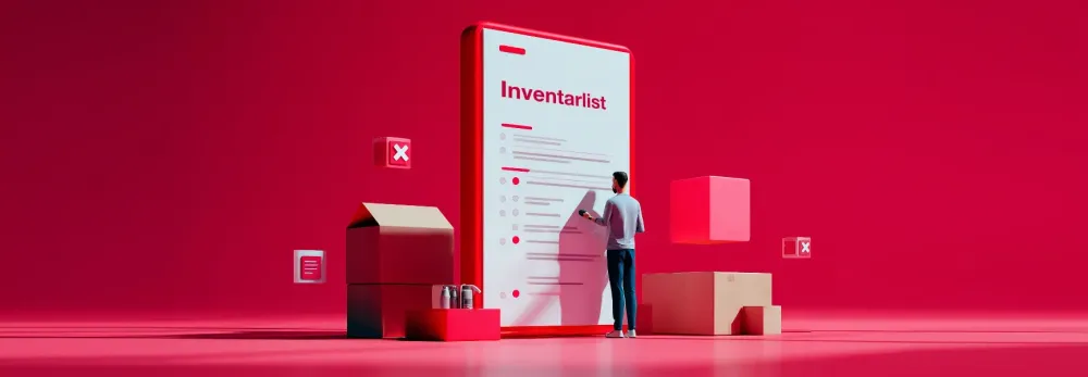 Inventarliste für Excel, kostenlose Vorlage