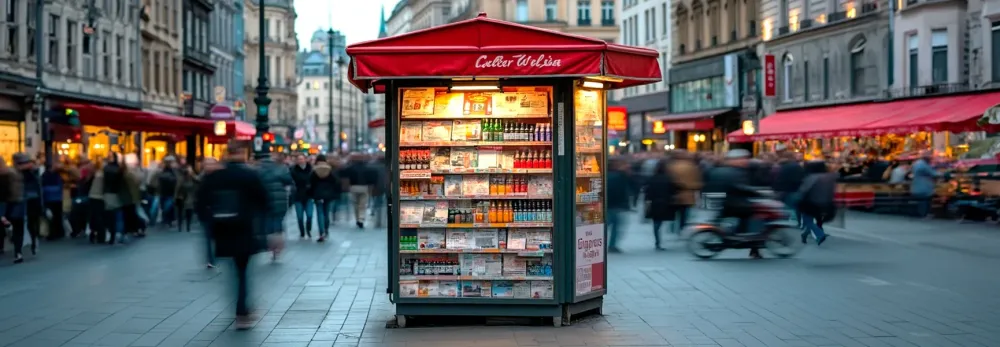 Kiosk eröffnen – Tipps für dein Startkapital, Konzept & Sortiment