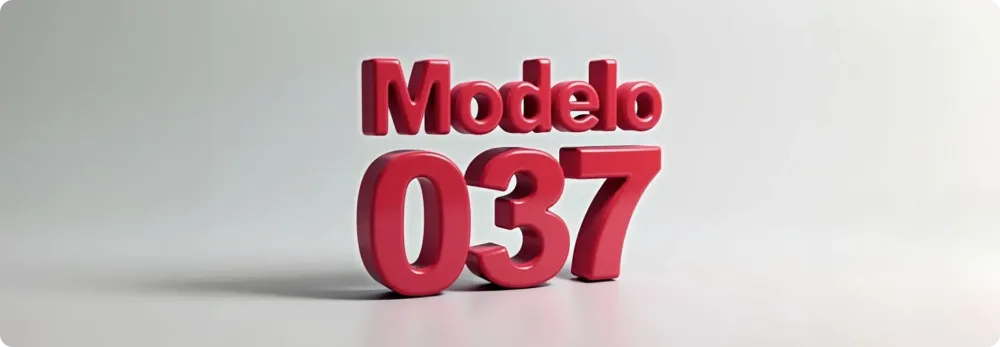 ¿Qué es el Modelo 037?