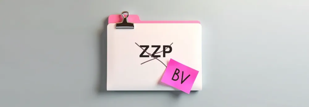 Van zzp naar bv:  hoe werkt?