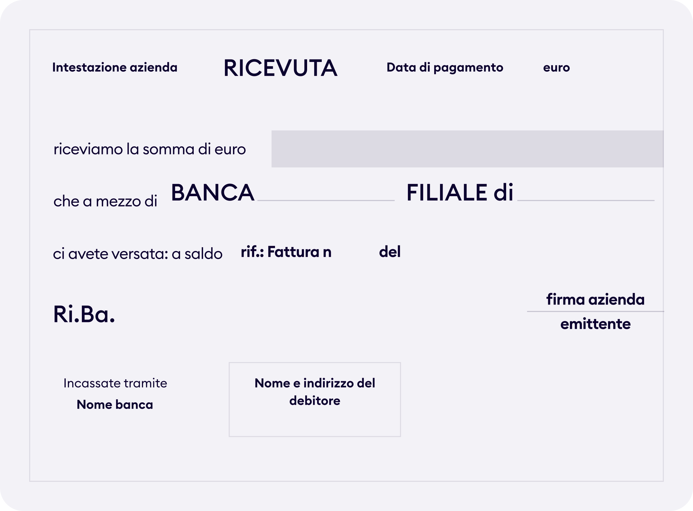 riba esempio