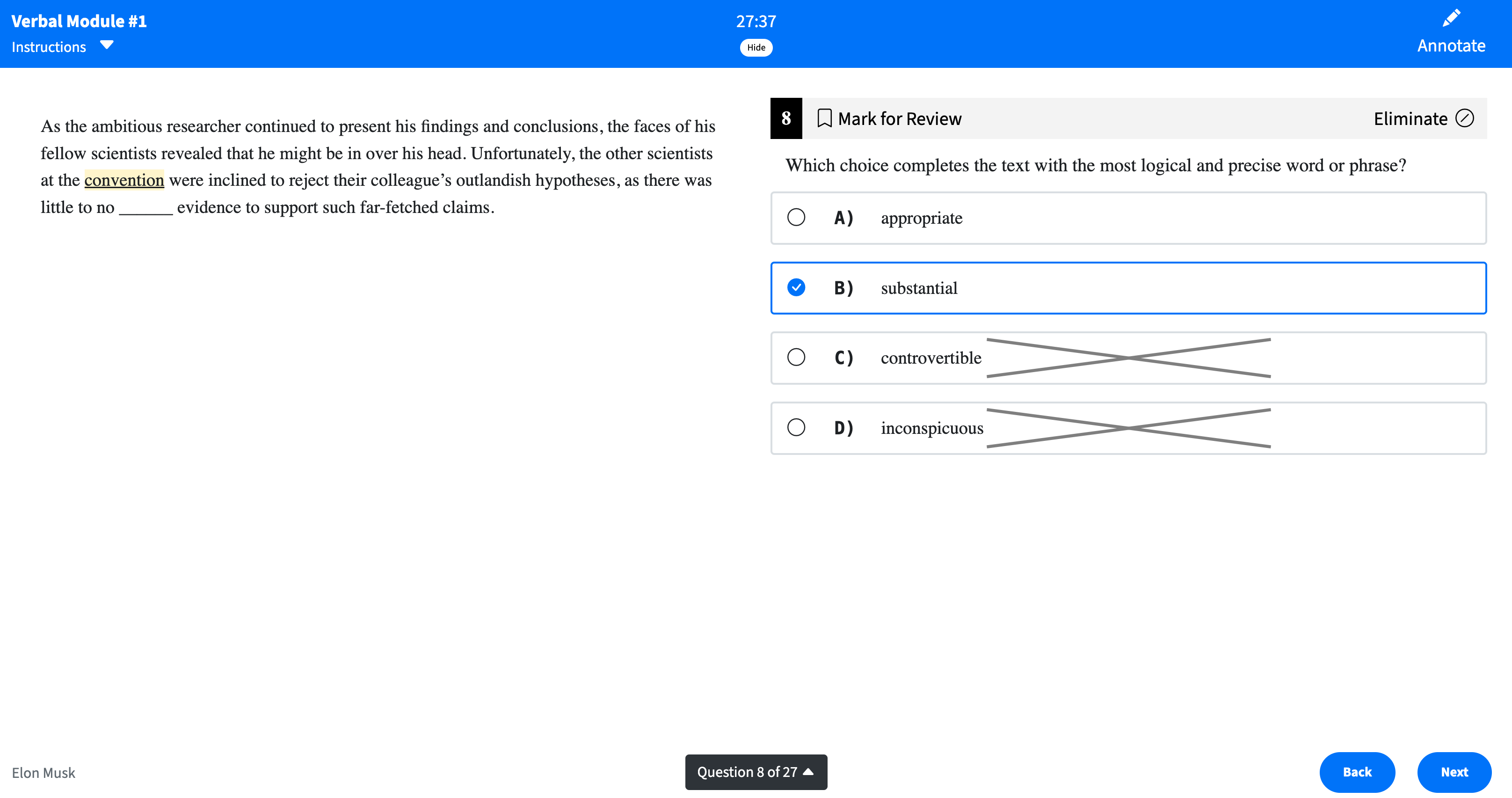 Handcrafted Test Questions