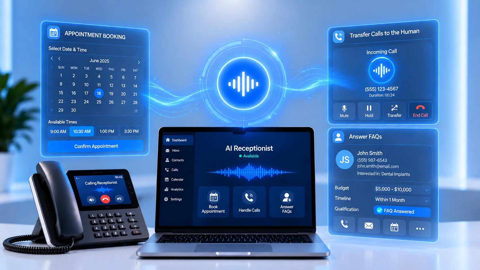 AI-powered cloud business phone system for businesses across Toronto and Canada