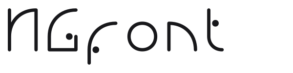 NGfont preview