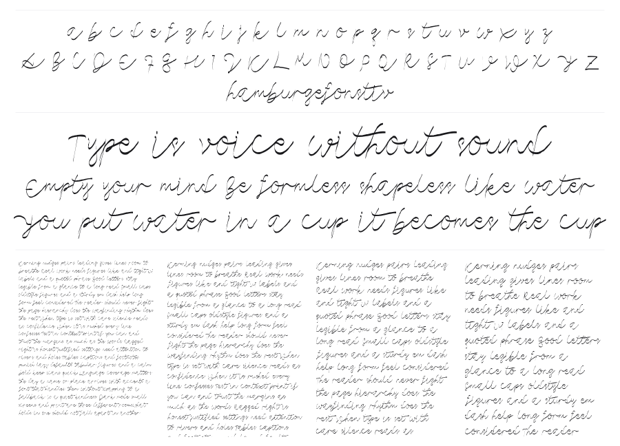 Lorieta specimen sheet