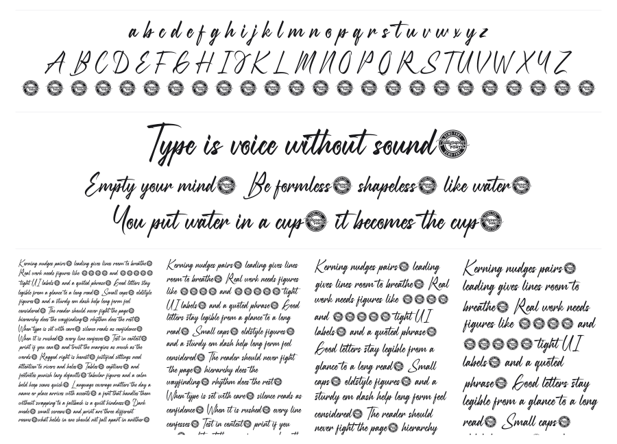 Johnstown specimen sheet