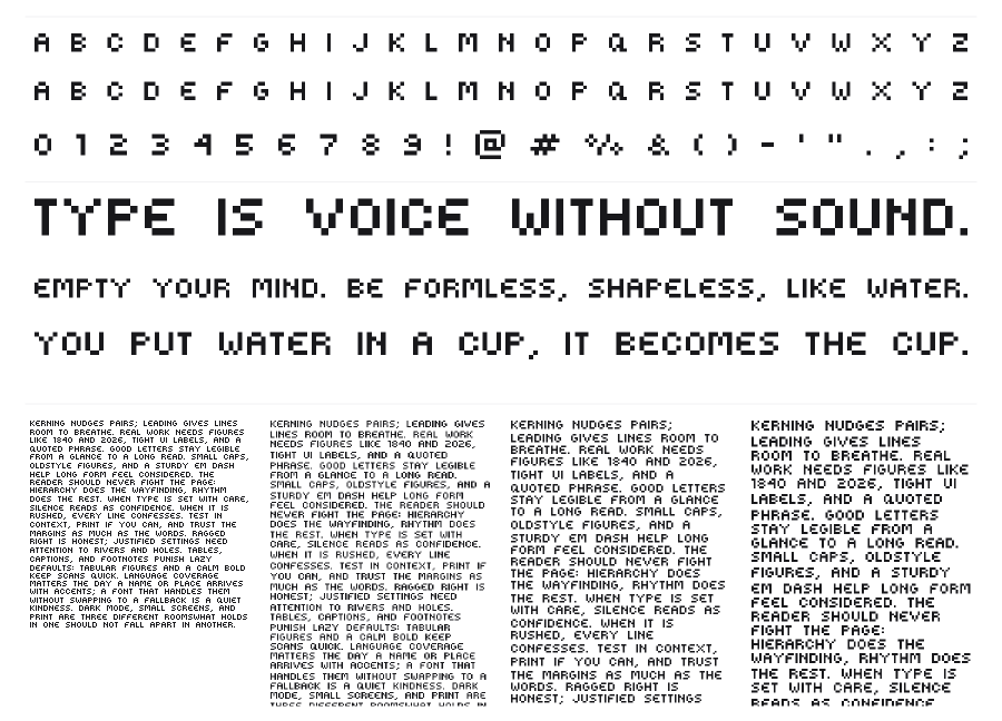 Kovensky specimen sheet