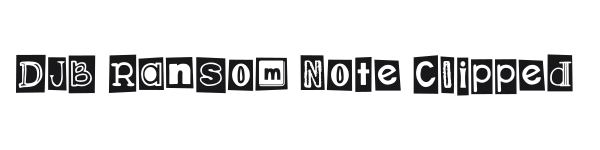 DJB Ransom Note Clipped preview