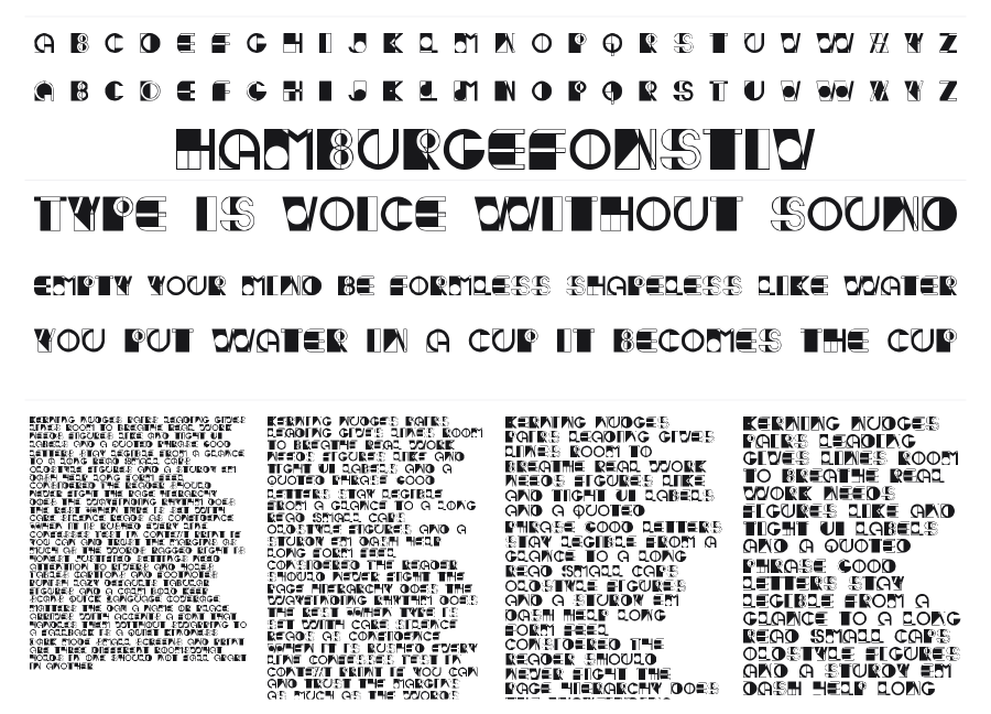 Ivan specimen sheet