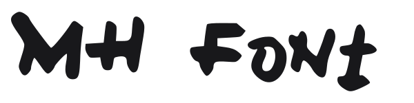 MH Font preview
