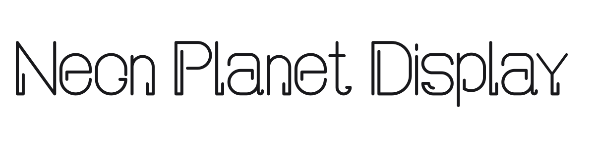Neon Planet Display preview
