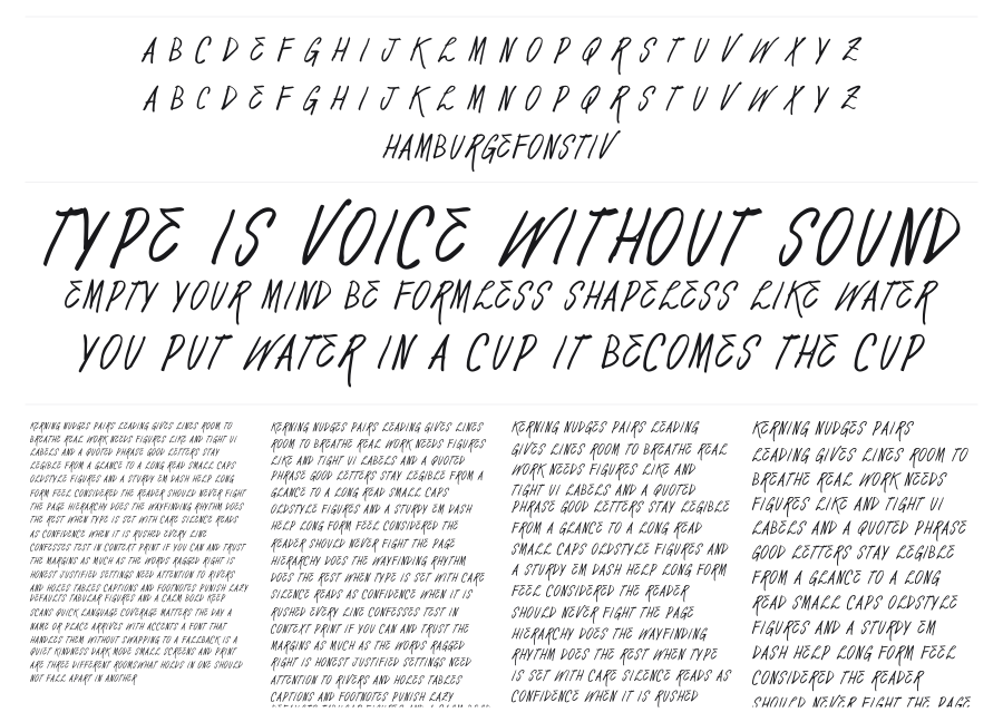 Vtks Beautizinea specimen sheet