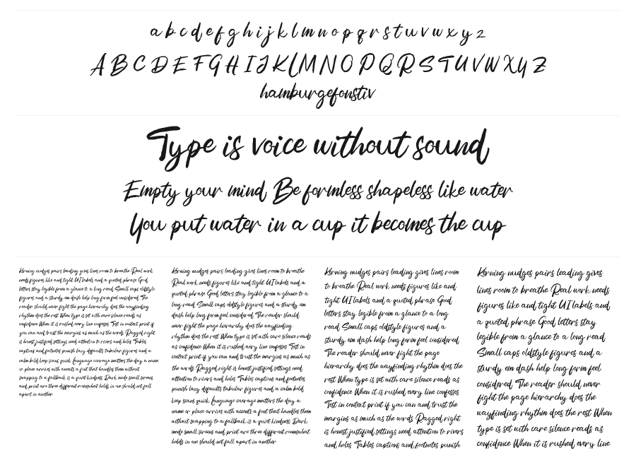 Rolest specimen sheet