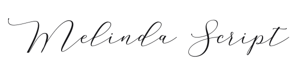 Melinda Script preview