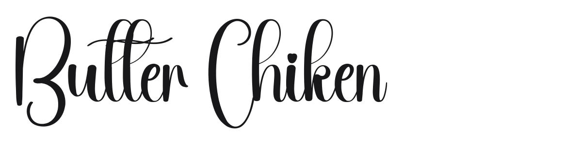 Butter Chiken preview