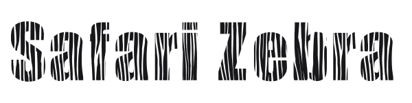 Safari Zebra preview