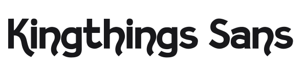 Kingthings Sans preview
