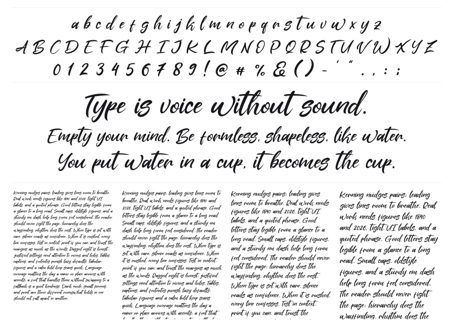 Alansky specimen sheet
