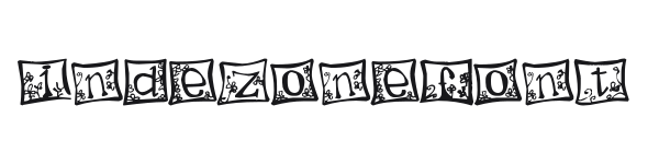 Indezonefont preview