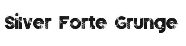 Silver Forte Grunge preview