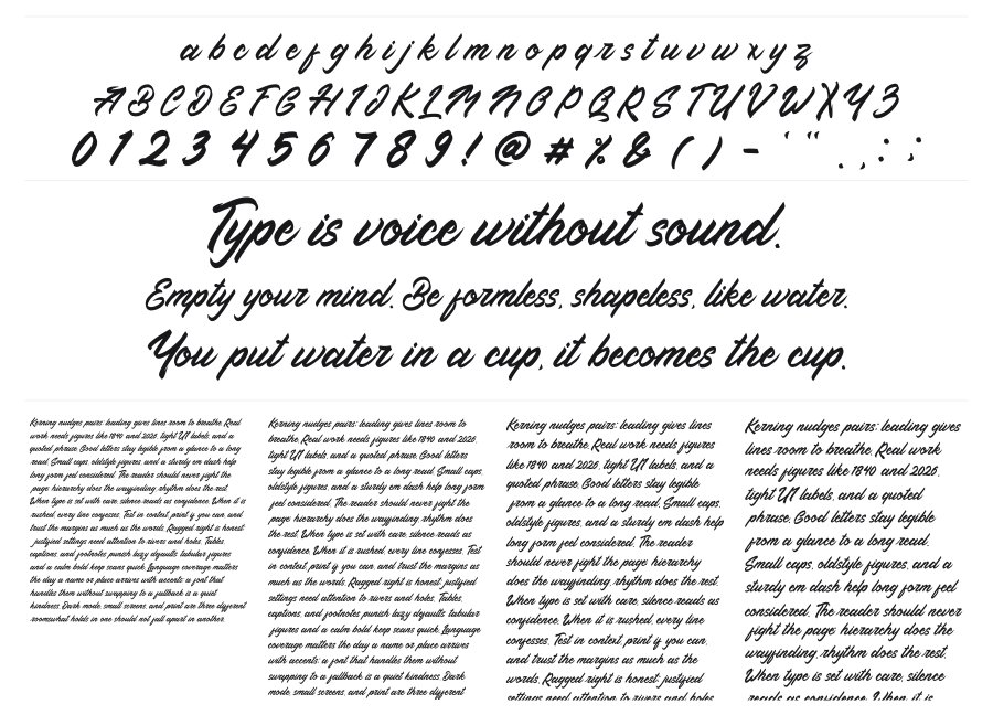 Samara Text Font Powerfulm Samara – FontToolbox