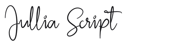 Jullia Script preview