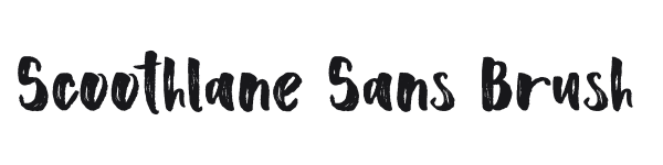 Scoothlane Sans Brush preview