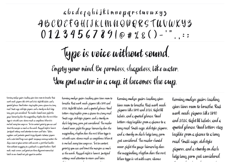 Angelonia specimen sheet