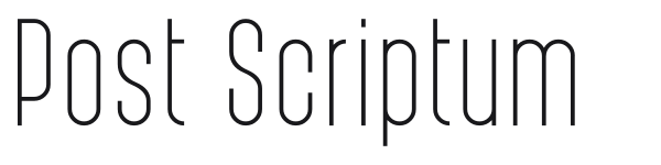 Post Scriptum preview