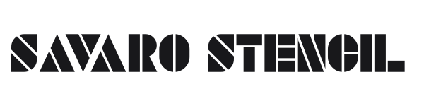 Savaro Stencil preview