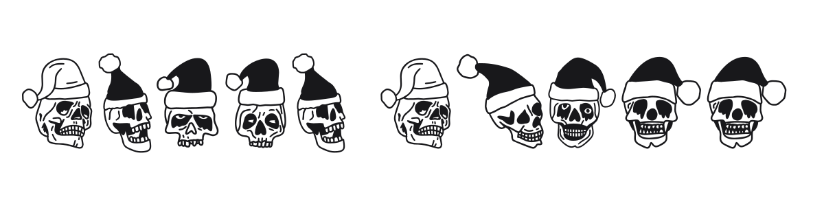 Santa Skull preview