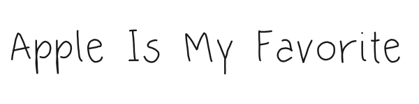 Apple Is My Favorite preview