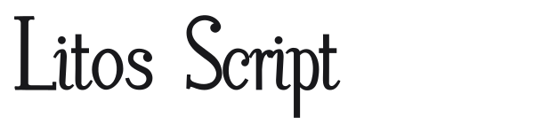 Litos Script preview