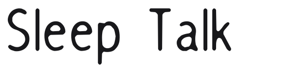 Sleep Talk preview
