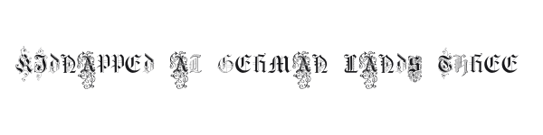 Kidnapped at German Lands Three preview