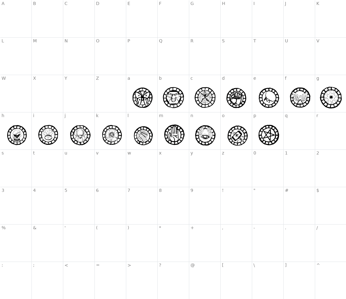 Character set for WW Changeling Bats