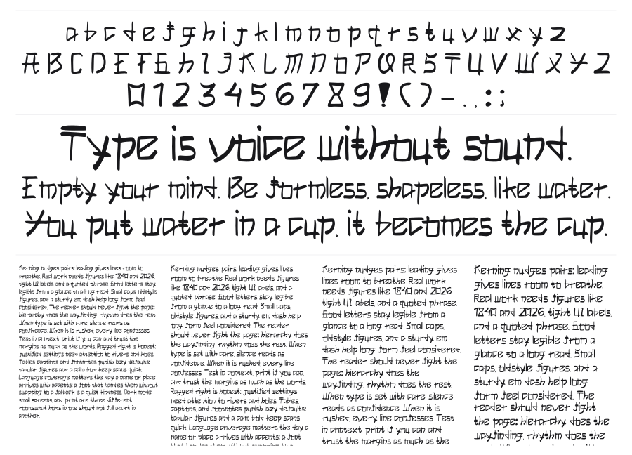 Takoyaki specimen sheet