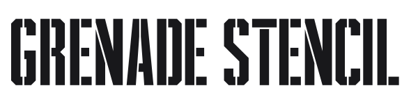 Grenade Stencil preview