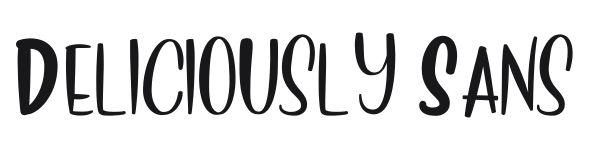 Deliciously Sans preview