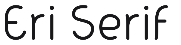 Eri Serif preview