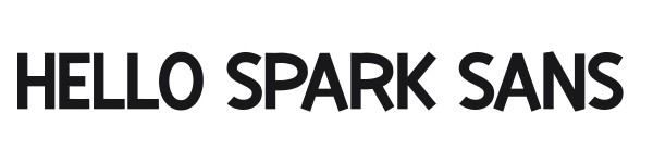 Hello Spark Sans preview