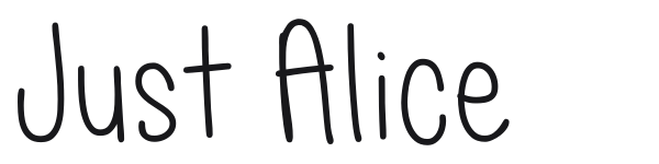 Just Alice preview