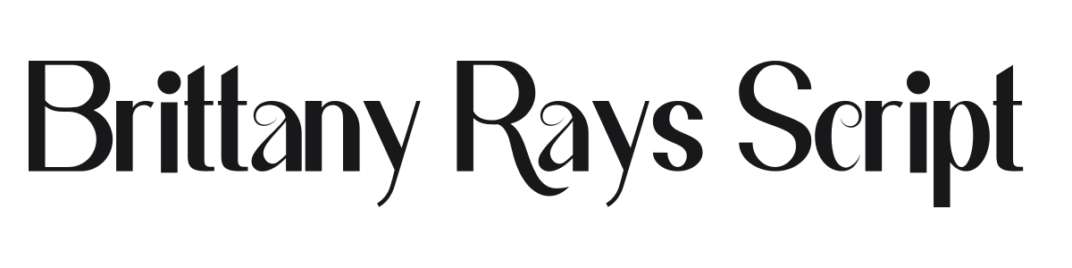 Brittany Rays Script preview